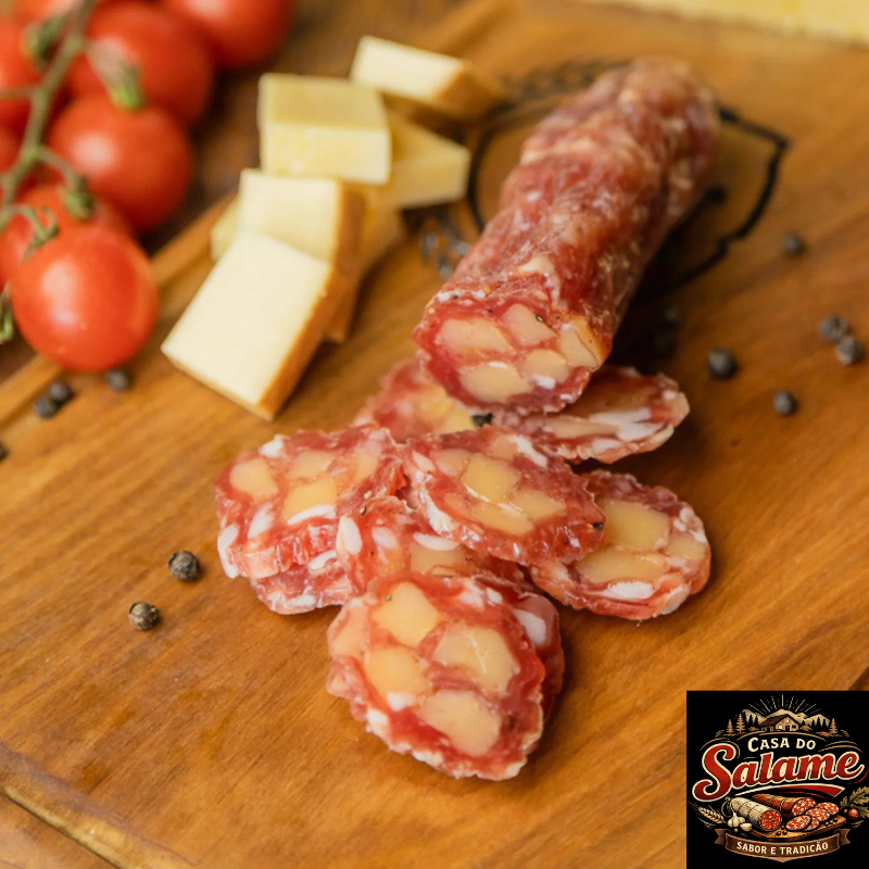 SALAME COM QUEIJO
